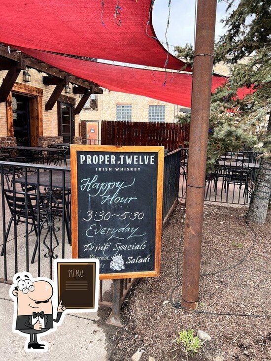 Menu at O'Neil's Tavern & Grill restaurant, Steamboat Springs