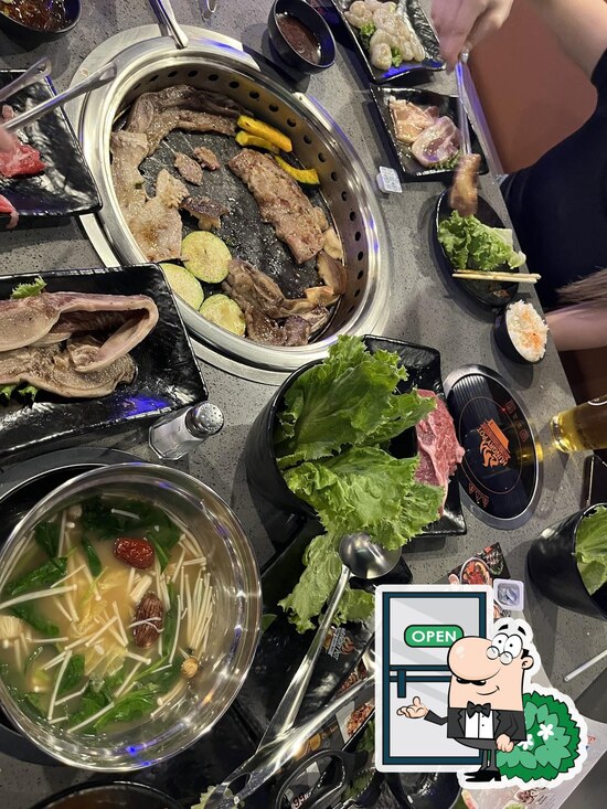 Hungry Pot Korean BBQ & Hot Pot in Manchester Restaurant menu and reviews