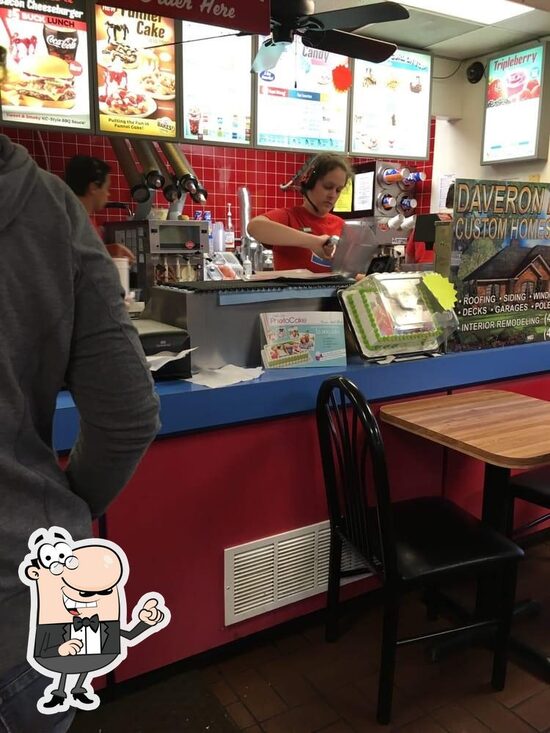 Menu at Dairy Queen restaurant, Orwell