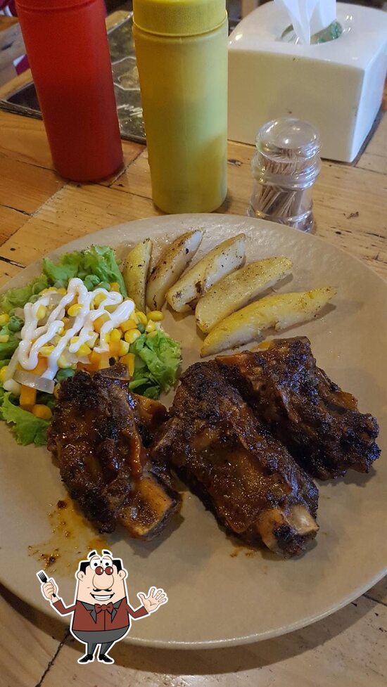 Menu at Black Kitchen, Depok, Samping BNI 46