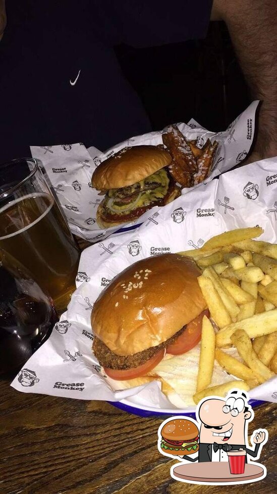 Menu of Grease Monkey pub & bar, Braddon reviews and ratings