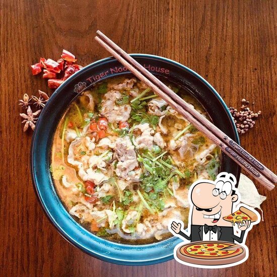 Tiger Noodle House, 2424 Rice Boulevard A in Houston Restaurant menu