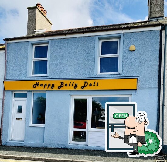 Menu at Happy Belly Deli fast food, Holyhead