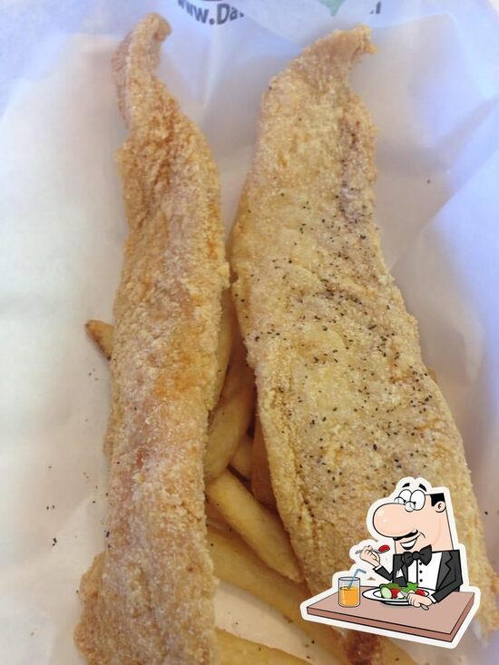 Menu at Catfish King fast food, Tyler