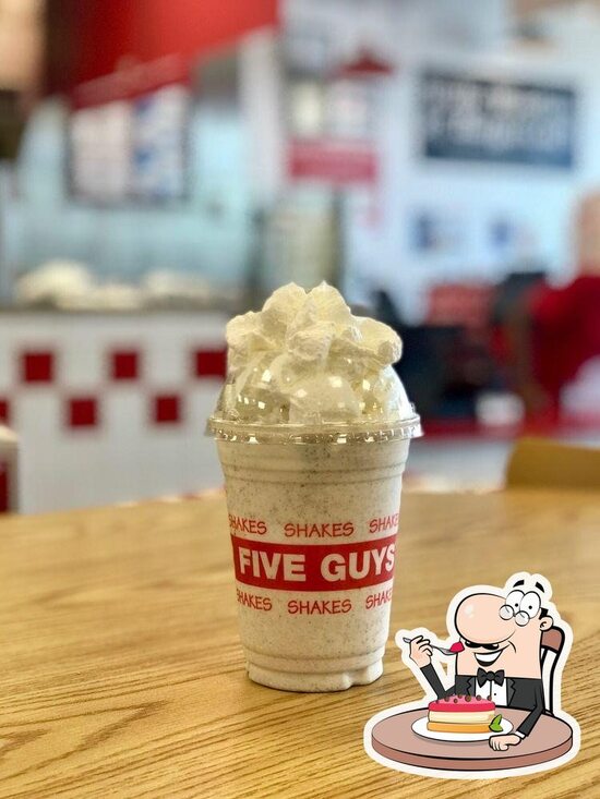 Menu at Five Guys fast food, Kensington, Connecticut Ave