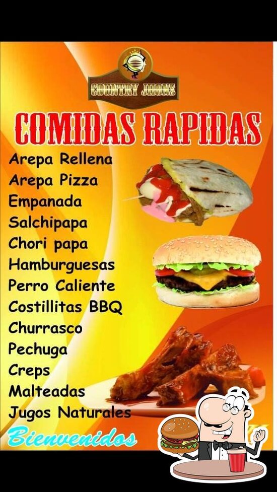 Menu at Carbón y Sabor restaurant, Bogotá, Carrera 105F # 70B-17