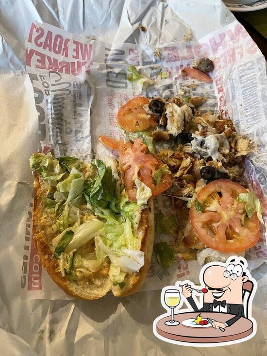 Menu at Capriotti's Sandwich Shop restaurant, Clive