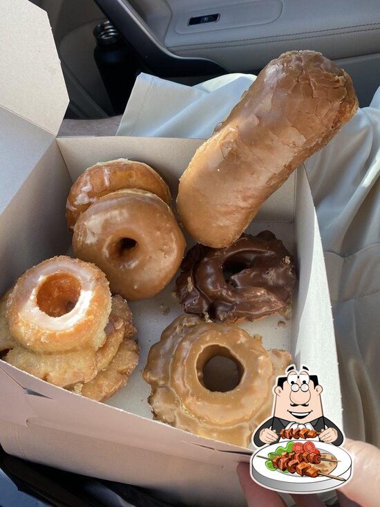 Menu at Swiss Donuts cafe, Palm Desert, CA111