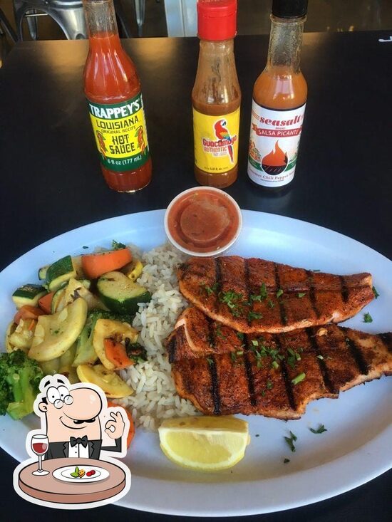 Menu at Seasalt Fish Grill restaurant, Culver City, Washington Blvd Ste 101
