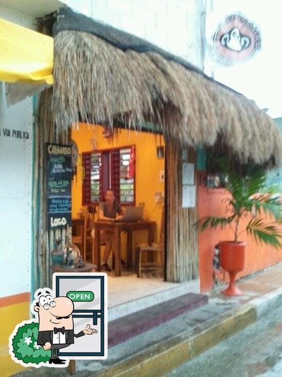 Menu at Chango Loco, Isla Mujeres