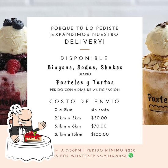 Pastelnara desserts, Mexico City Restaurant reviews