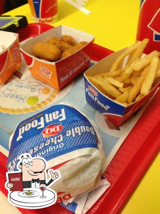 Menu at Dairy Queen fast food, Canton
