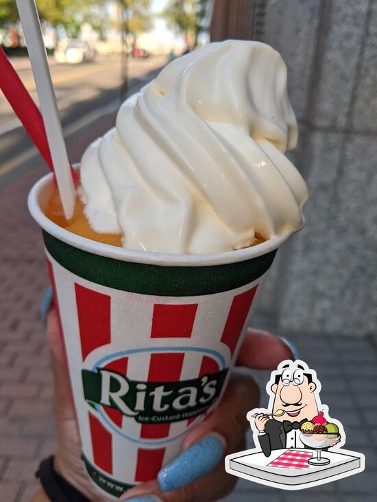 Menu at Rita's Italian Ice & Frozen Custard desserts, Hoboken
