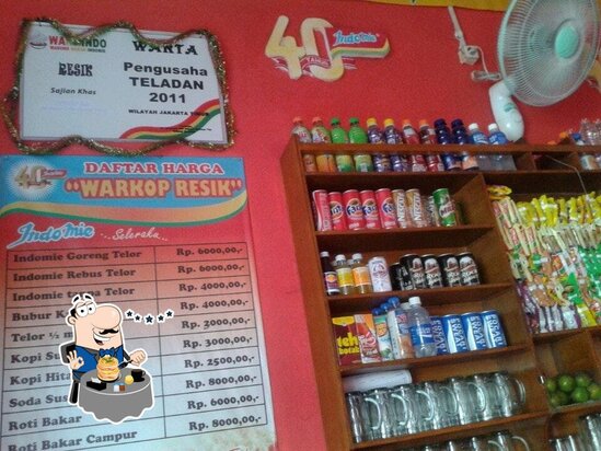 Menu At Warkop Resik Restaurant South Jakarta Jl Karet Pedurenan No