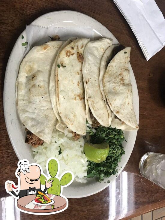 Menu at Margarita's City restaurant, Kerrville