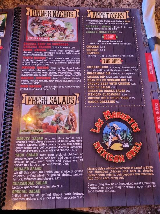 Los Magueyes Mexican Grill in Largo - Restaurant menu and reviews