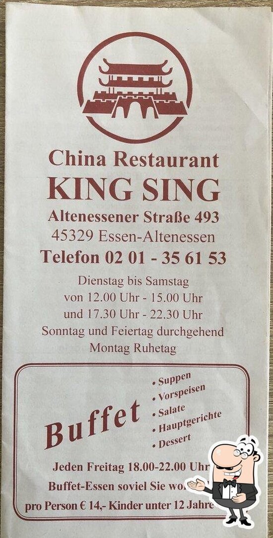 China Restaurant King Sing, Essen Restaurantbewertungen