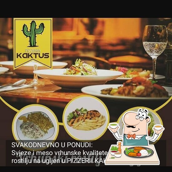 Menu at STEAKHOUSE PIZZERIA KAKTUS, Livno