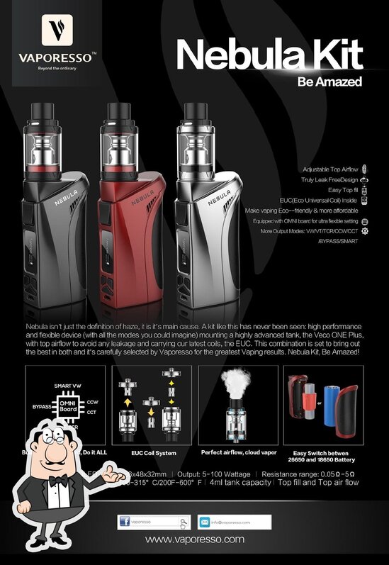 Smoke caff E-cigarettes E-liquides bruxelles, Bruxelles - Menu du  restaurant, prix et avis
