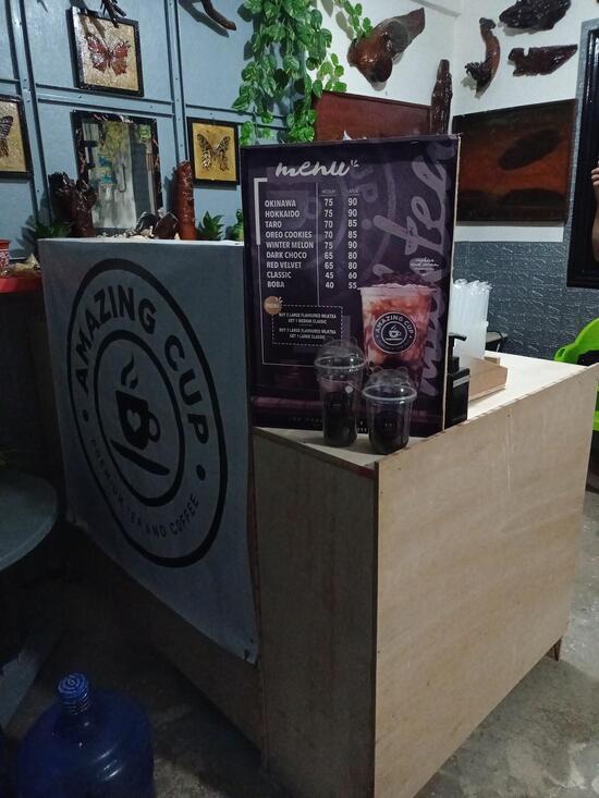 Menu at Amazing Cup FRAPPE and MILK TEA HOUSE cafe, Mandaue City