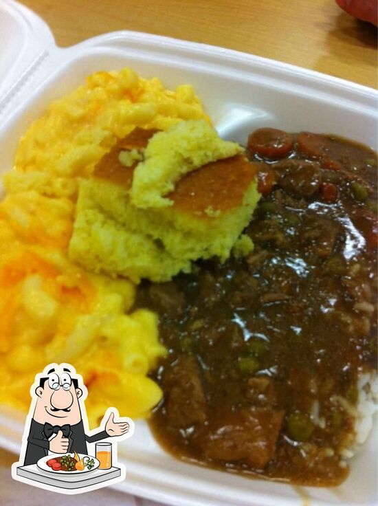 Menu at Baton Rouge General's Java General, Baton Rouge