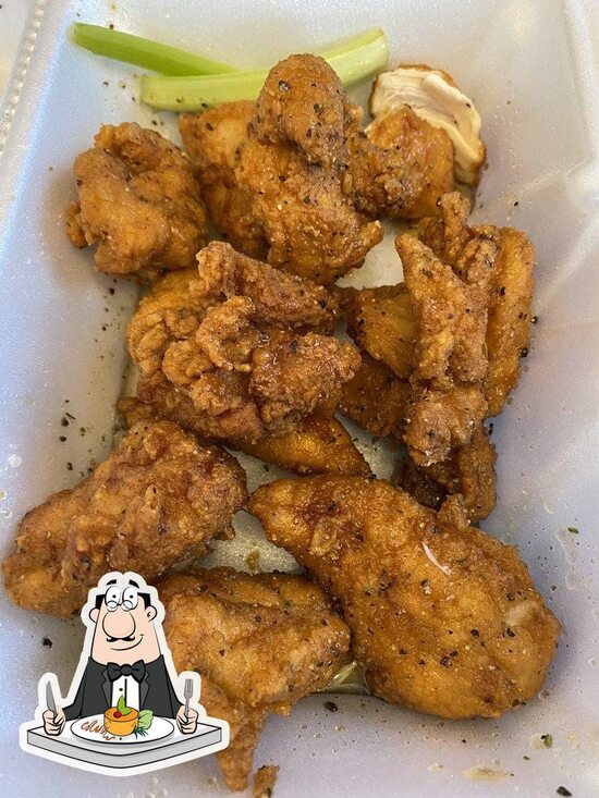 Menu at America's Best Wings restaurant, Norfolk, E Virginia Beach Blvd