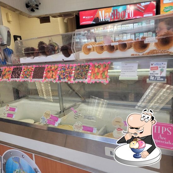 Menu at BaskinRobbins fast food, Corryton, Tazewell Pike