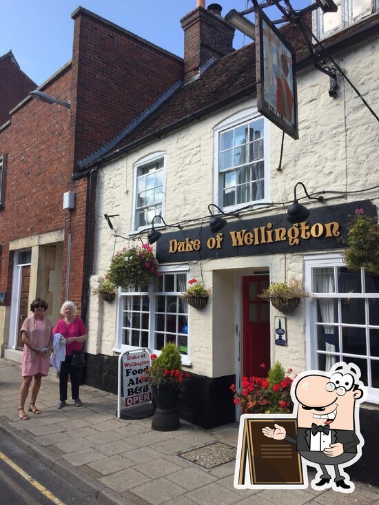 Menu at The Duke Of Wellington pub & bar, Wareham