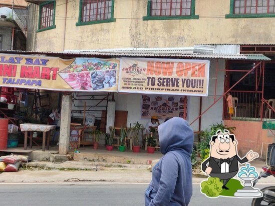 Menu at American RibHouse restaurant, Baguio
