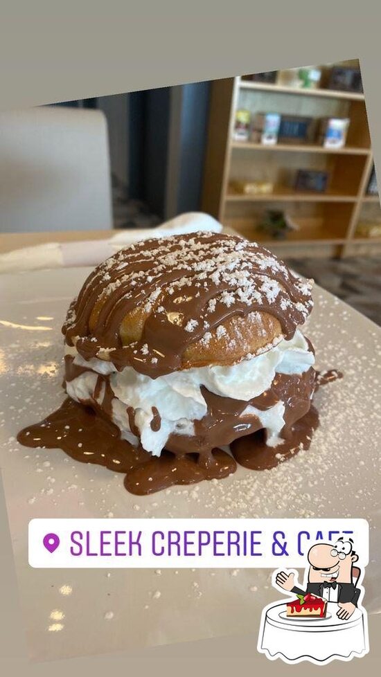 Menu at Sleek Crêperie Café — Fairfield restaurant, Cypress