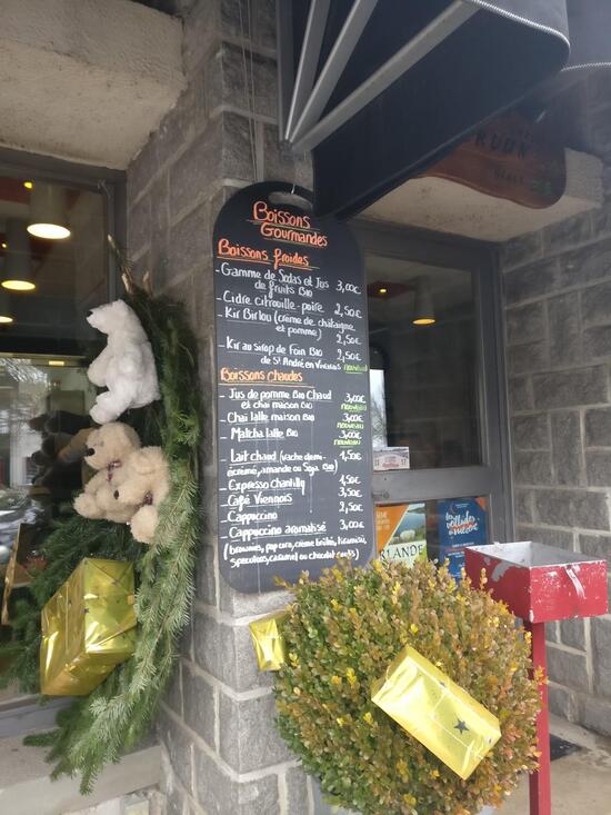 Menu at Deleage Chave Monique Renee Marie pub & bar, SaintAgrève