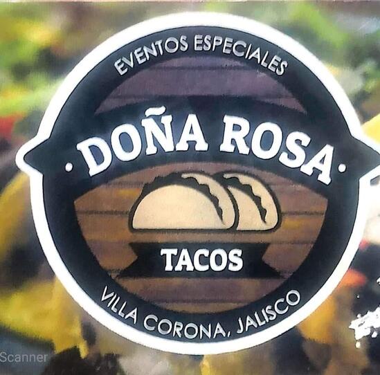 Menu at Taqueria Doña Rosa restaurant, Villa Corona