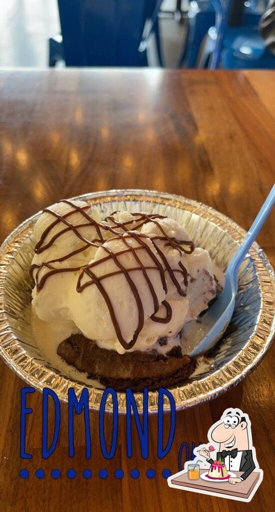 Menu at The Baked Bear desserts, Edmond