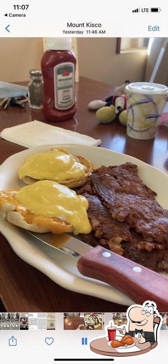 Menu at The Bedford Diner restaurant, Bedford Hills