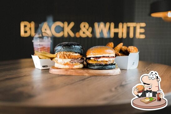 Black & White Burger - Pau Menu Delivery Online