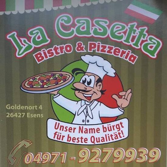 Speisekarte von La Casätta pizza Esens