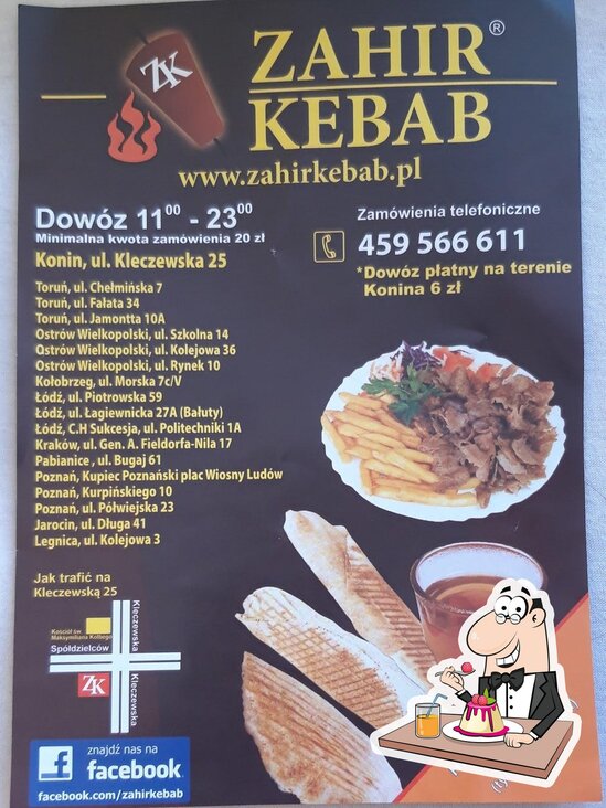 Zahir Kebab restaurant, Konin, Kleczewska 25 - Restaurant reviews