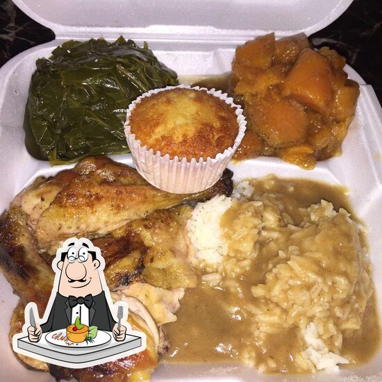 Menu at EllaEm's Soul Food restaurant, North Las Vegas