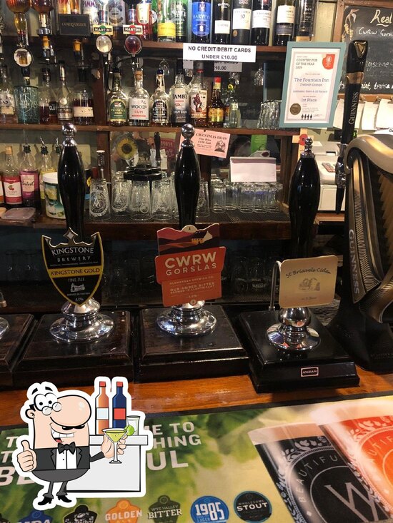Menu at Fountain Inn pub & bar, England, Trellech Grange