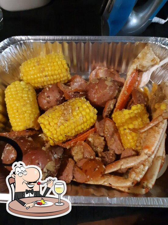 Menu at Juicy King Crab Express restaurant, New York City, 925 E 107th St