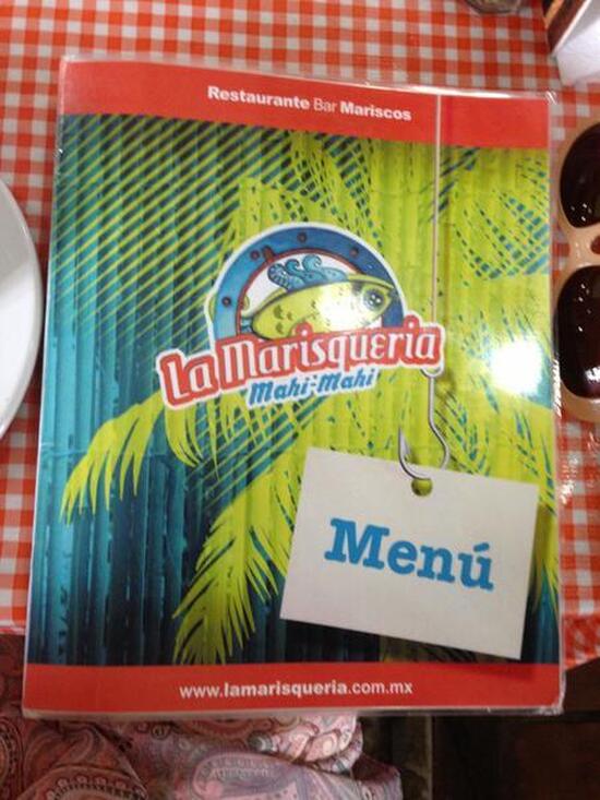 Menu at Restaurante La Marisquería MahiMahi, Tampico