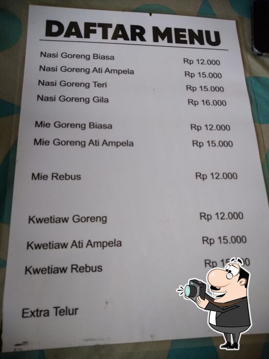 Menu At Nasi Goreng Abang Ade Restaurant Mampir