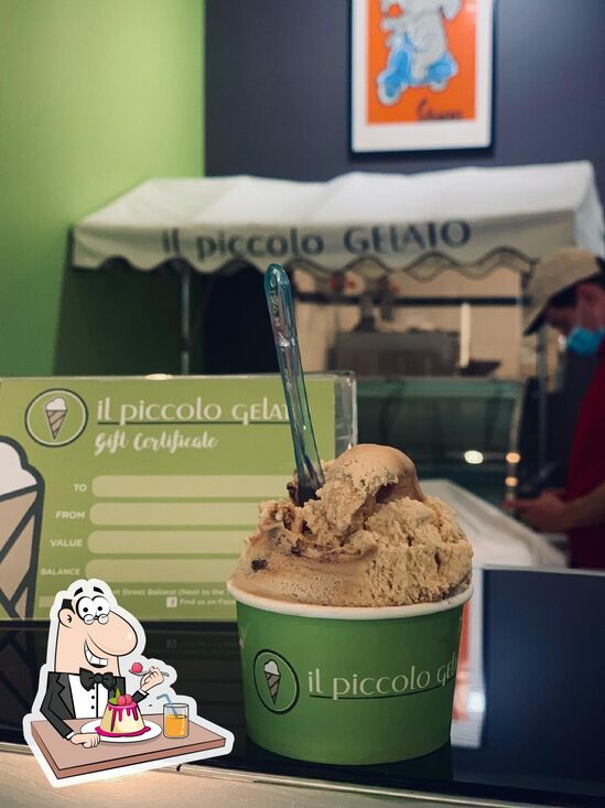Menu at Il Piccolo Gelato desserts, Ballarat Central