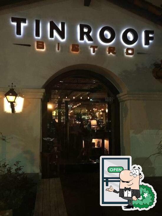 Menu at Tin Roof Bistro pub & bar, Manhattan Beach