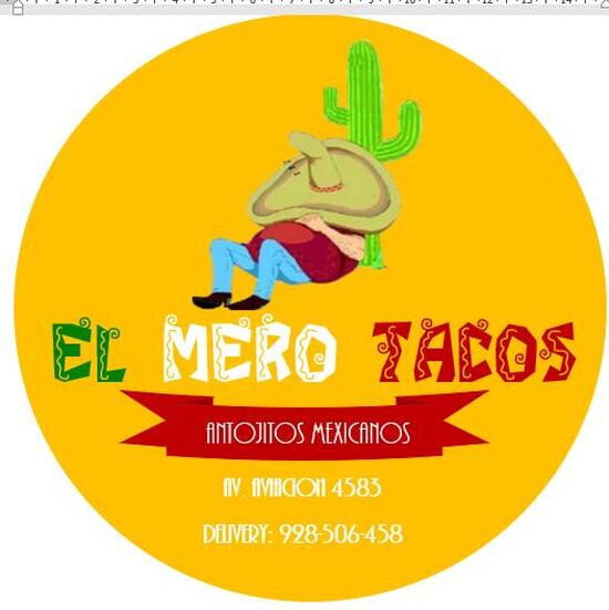 Menu at El Mero Tacos restaurant, Surquillo