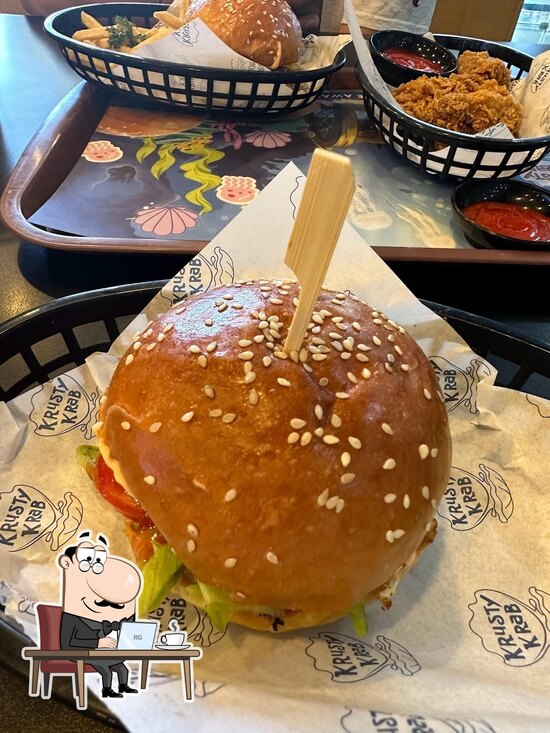 Menu At Krusty Krab Restaurant Denpasar