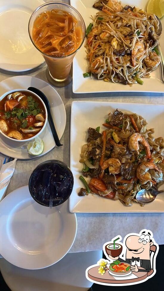 Menu at Big Thai Restaurant, Lake Jackson