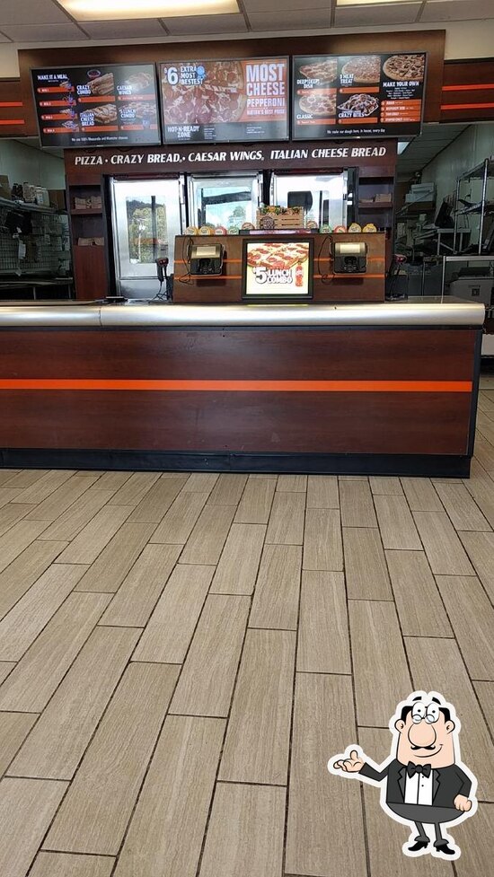Menu at Little Caesars Pizza restaurant, Elizabethton, US19E