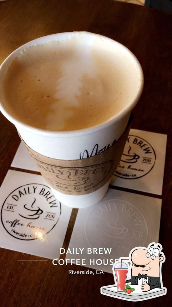 Menu at Daily Brew Coffee House, Riverside