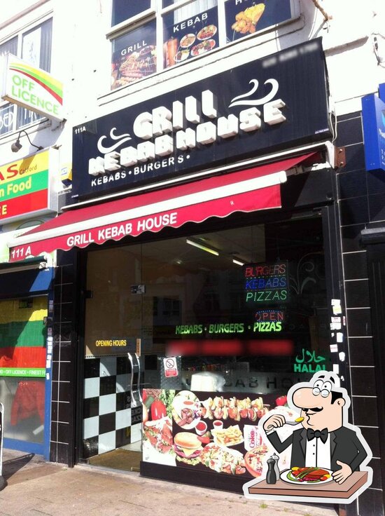 Menu at Grill Kebab House restaurant, London, 111A Rushey Grn